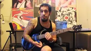 How to play &lsquo;Not Alone&rsquo; by All That Remains Guitar Solo Lesson w/tabs