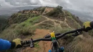 Skyline Way Single Track: Verdugo Mountain, Glendale - 01/15/23