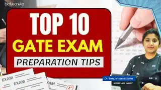 Top 10 GATE Biotech Preparation Tips - Crack GATE 2025 with Confidence!