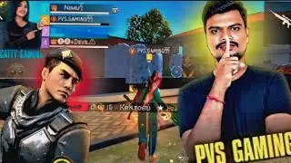 V Badg Youtuber Mere Opponent Me 😱 @PVSGAMING #garenafreefire 