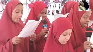 Wanafunzi wa Darasa la 6 Shule ya Msingi Ibadhi -Shy wakitoa Nasaha kwa Wahitimu wa Darasa la saba