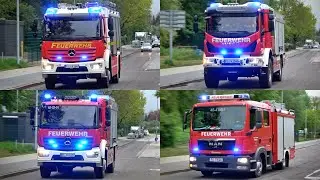 [GROßALARM im HAFEN WEDEL!] - Einsatzfahrten zur Maschinisten Abschlussübung - Kreis Pinneberg