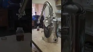 Our 4 Inch Traditonal Still Is A Beast. 1 gallon per hour of high quality, flavorful whiskey.