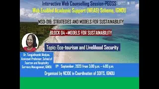 Eco tourism and Livelihood Security