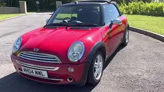 2004 Mini R52 convertible. Mini One 1.6. Perfect small convertible. Virtual viewing and walk around