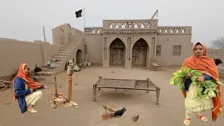 Village Women Morning Routine of Pakistan || India Tribes & Cooking || Pakistan Village Life 