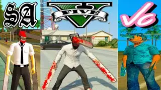 Chainsaw ( DENJI) anime in GTA Games