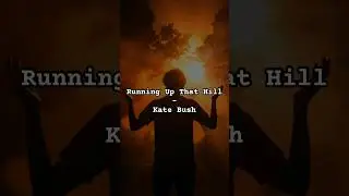 Running Up That Hill &mdash; Kate Bush ✨ Lyrics | Aesthetic | Stranger Things