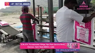 M Sand & P Sand Bag Manufacturing Process | Aruna M Sand & P Sand Bag in Chennai | 8072046626
