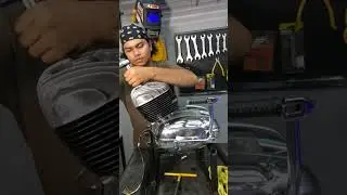 Rajdoot 175 Engine Head Assembly #shortsfeed #shorts #shortsvideo