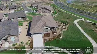 Aerial Tour Of Anthem Ranch, A 55+ Community in Broomfield, Colorado
