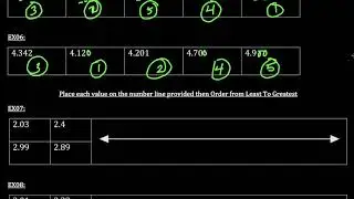 08 Comparing and Ordering #s 01 (Positive Decimals)