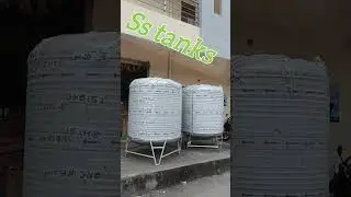 SS tanks 2000 liters 304 grade and bulk order Ro materials supplying @SriLakshmiROTraders #tanks #ro