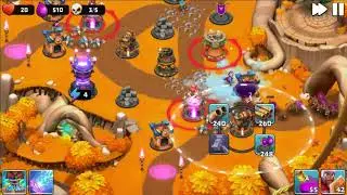 Castle Creeps TD - Chapter 16 Level 64 Lord Of The Wood 3 Stars (Without Sentinel)