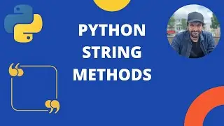 Python String methods | Beginner Python Tutorial