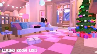 ✨ Cozy Minecraft Living Room | Lofi Christmas Ambience
