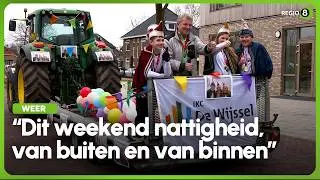 Weerboer Gerrit Vossers voorspelt een wisselvallig carnavalsweekend