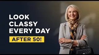 How to Dress Classy and Elegant After 50 | Simple Everyday Style Tips for Women & Men