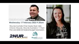 Wounds Australia - Hayley Ryan on 2NUR FM103.7