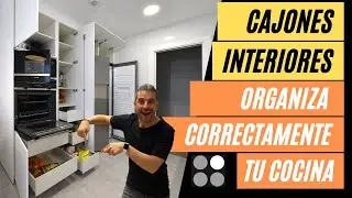 😱 CAJONES INTERIORES 😱 en muebles de cocina CJR