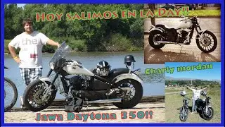 💙​Ruteando en Jawa Daytona 350 (viajar en moto) 🛵