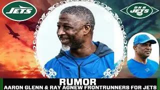 Insider Buzz: Aaron Glenn & Ray Agnew Expected To Win Jets HC/GM Jobs