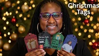 How I Made These Fun Gift Tags With Canva!