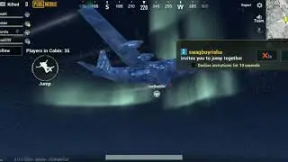 Night mode Vikendi Pubg mobile. Aurora looks beautiful