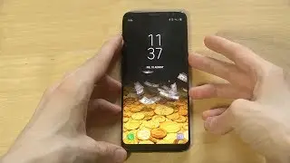 Falling Money 3D Live Wallpaper Samsung Galaxy S8 Review!