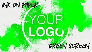 3D Ink Transitions on Paper | #GreenScreen Magic for Creators & Video Editors #vfx #ink #inkreveal