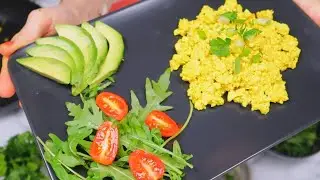How to Make the Best Tofu Scramble EVER - An Easy Vegan Recipe
