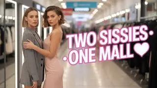 Two Sissies, One Mall: The Most Risky Dressing Room Adventure 👗 | Crossdressing Story
