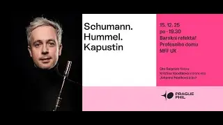 Komorn&iacute; koncert Prague Philharmonia: Clara Schumann, Klav&iacute;rn&iacute; trio op. 17