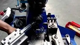 rubber bush chamfering machine