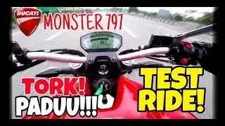 #305 DUCATI MONSTER 797  TEST RIDE!! || LSWMOTOVLOG