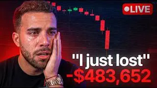 Top 3 Biggest Live Trading Losses With Reactions
