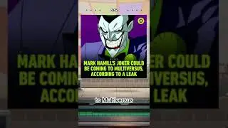 Joker is coming to Multiversus!!!