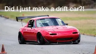 Do tire pressures REALLY affect lap times? #miata #donut #moneypit