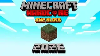 MINECRAFT ONEBLOCK HARDCORE en pleno 2026
