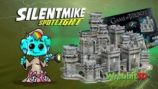Wrebbit3D - GAME OF THRONES - Winterfell - 3D Puzzle - 910 Teile - Silent Mike Spotlight