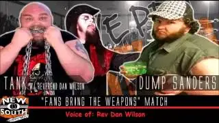 Rev Dan Wilson for Tank promo   Fans Bring The Weapons