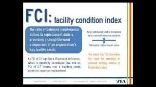 What is facility condition index (FCI)?
