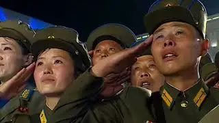 National Anthem of North Korea - 애국가 (90th Anniversary of Korean People's Revolutionary Army 2022)