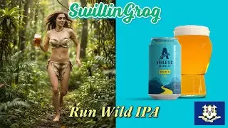 Athletic Run Wild IPA 0.5% ABV - SwillinGrog Non-Alcoholic NA Beer Review