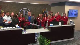 Ribbon cutting at Buska Wealth Management and Buska Retirement Solutions