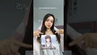 Tohru Honda Hair Tutorial #shorts #emilia #hair