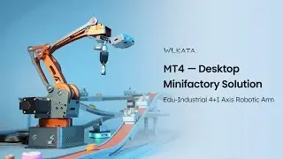 Now on Kickstarter: MT4 Robotic Arm: Edu-Industrial Desktop MiniFactory