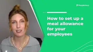 How to set up a meal allowance for your employees