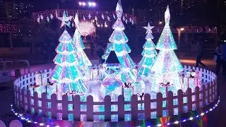 Christmas Decoration (2022)@ Shatin Park/Gigie MM Vlog/#ofwlifeinhongkong