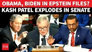 'Releasing Historic Info Now&rsquo;: Kash Patel&rsquo;s EPSTEIN Bombshell Names Obama, Biden | WATCH